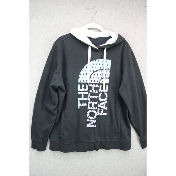 North Face Women's Hooded Sweatshirt-Size XL-TG-Pockets-Logo - Picture 1 of 11
